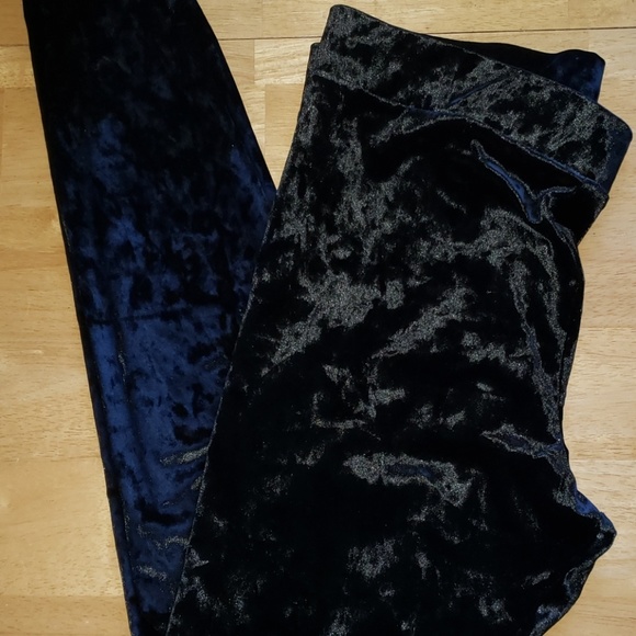 Mossimo Supply Co. Pants - Black Velvet Leggings Mossimo Supply Co. Pants - Black Velvet Leggings